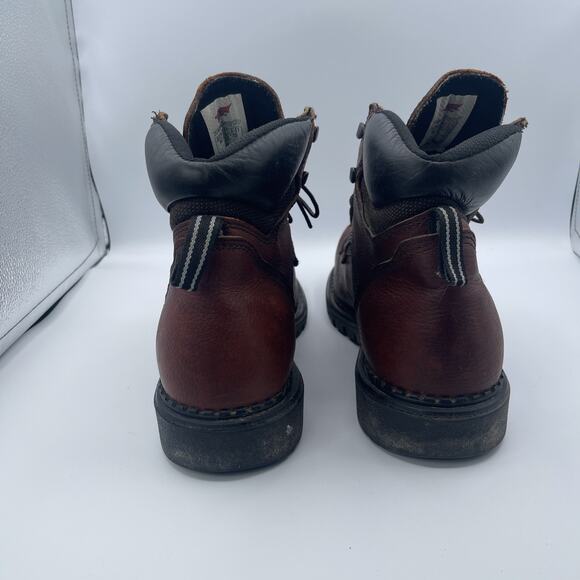 Red Wing Shoes 2226 DynaForce Steel Toe Work Boots Size 13 E Brown USA Safety main image 6
